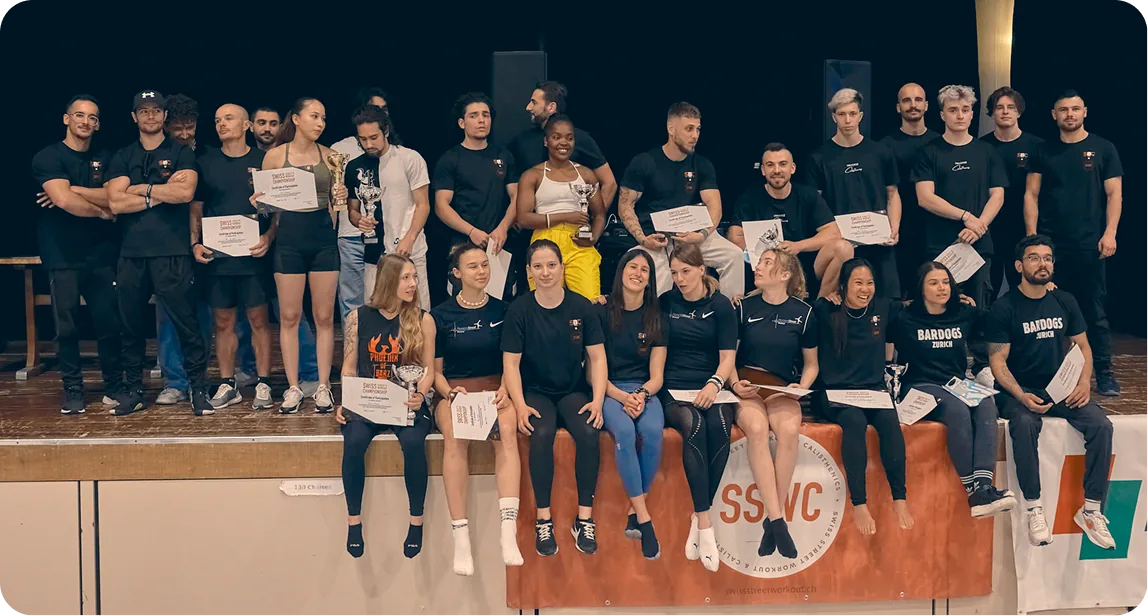 La communauté Swiss Street Workout